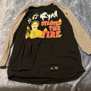 The Office - Ryan started the fire shirt